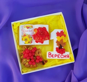 Сувенирное мыло подарочный набор на 1 Сентября