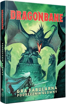 Dodatek do gry planszowej Black Monk Dragonbane: Podręcznik główny (9788367619493)