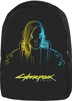 Рюкзак 3D Cyberpunk 2077 3 Розмір 28x38см