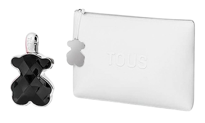 Zestaw damski Tous LoveMe The Onyx Woda perfumowana 90 ml + Kosmetyczka (8436603334549)