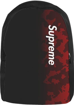 Рюкзак 3D Supreme (червоний Камуфляж) Розмір 28x38см