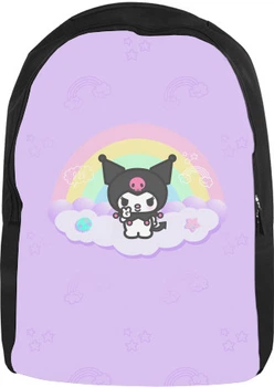 Рюкзак 3D KUROMI веселка Розмір 28x38см