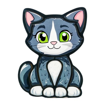Дитячий пазл-вкладиш "Котик" Puz-22958 13 елементів