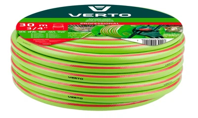 Шланг для поливу Verto 15G824 Professional 3/4" x 30 м, міцний та надійний Verto