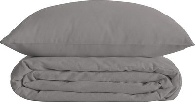 Komplet pościeli Atmosphera Extra Soft z perkalu Szary 220 x 240 cm (3560232982958)