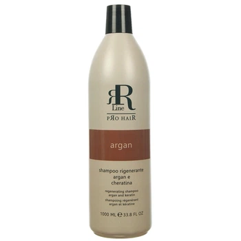 Шампунь регенеруючий з аргановою олією і кератином Rline Argan Star 1000 мл