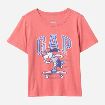 Дитяча футболка для хлопчика GAP 324484545 86 см Рожева (1159844939)