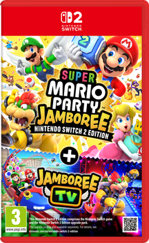 Игра Nintendo Switch 2 Super Mario Party Jamboree + Jamboree TV (Картридж)
