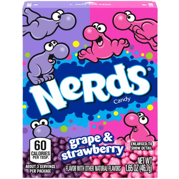 Конфеты Nerds Grape & Strawberry 46,7 г