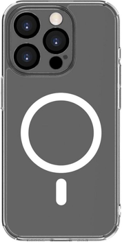 Etui plecki Connect Clear Case With Magnetic and Camera Protection do Apple iPhone 14 Pro Transparent (CONAPP14PCMCT)