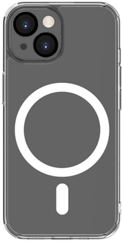 Панель Connect Clear Case With Magnetic and Camera Protection для Apple iPhone 15 Transparent (CONAPP15CMCT)