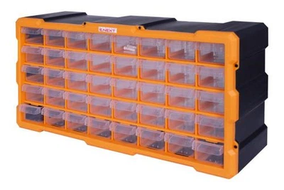Органайзер пластиковий E.NEXT e.toolbox.pro.23 22" 40 секцій 497×157×250 мм (t011023)