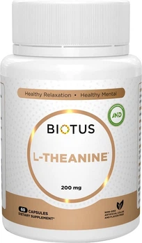 Теанин Biotus 200 мг 60 капсул (BIO-531101)