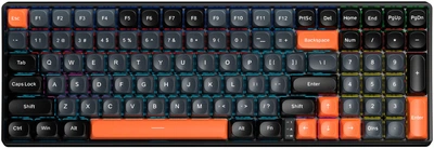 Клавіатура Aula S100 Wired keyboard Brown switch Black EN/UA (6948391203157)
