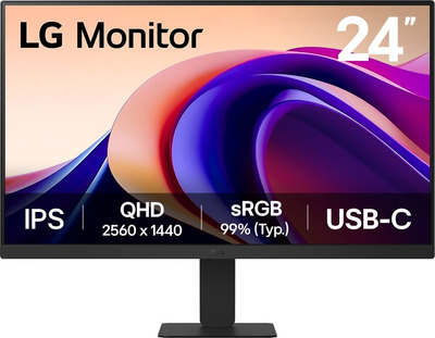 Монітор 23.8” LG 24U631A-B