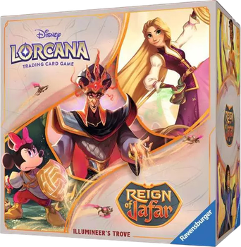 Zestaw kart Ravensburger Disney Lorcana Panowanie Jafara Set 8 Illumineer's Trove Pack Set (4050368985101)