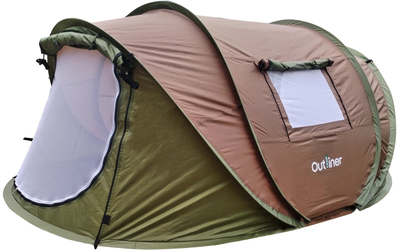 Намет Outliner POP-UP 240 x 200 x 120 см Коричневий (4772013461715)