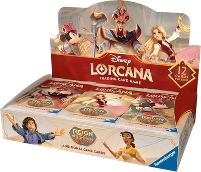 Zestaw kart Ravensburger Disney Lorcana Booster Box Panowanie Jafara Set 8 24 szt. (4050368985583)