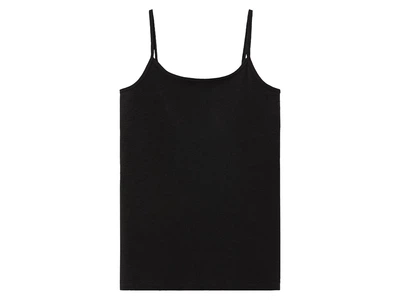 Майка бельевая с тонкими бретелями для девочки Pepperts LYCRA® 442790 134-140 см (8-10 years) Черный