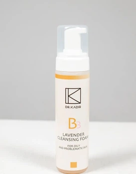 Очищуюча пінка для вмивання з лавандою В3 / B3 Lavender Cleansing Foam 200 мл