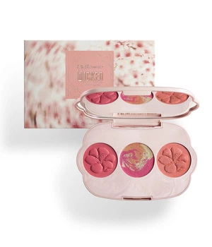Лимитированная палетка румян r.e.m. beauty x Wicked "CORAL" Cherry Blossom Blush Palette
