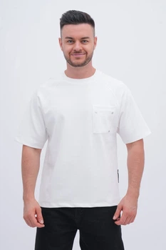 Футболка с принтом K.O.R 9998 Белый 2XL