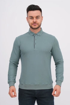 Лонгслив поло K.O.R 25724 Мятный (№11 green) M