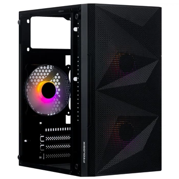 Корпус ProLogix E113 Tempered Glass&Mesh Black (E113 Black)
