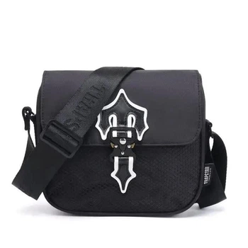 Сумка месенджер через плече Trapstar унісекс чорна