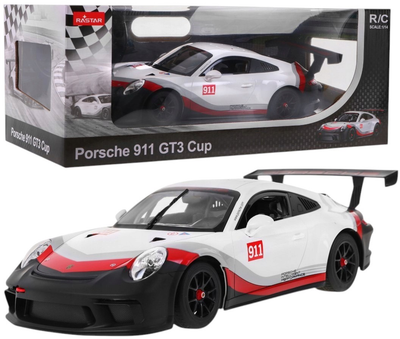 Машинка на радіокеруванні Rastar Porsche 911 GT3 Cup (6930751313444)