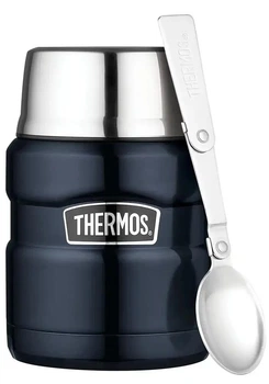 Харчовий термоконтейнер Thermos 470 з ложкою Blue