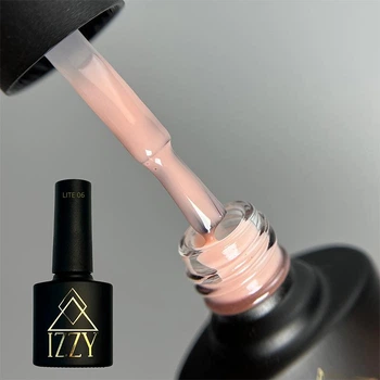 Гель-лак Izzy Gel Polish Lite 06, персиковій камуфляж для маникюра, 10мл (190610)