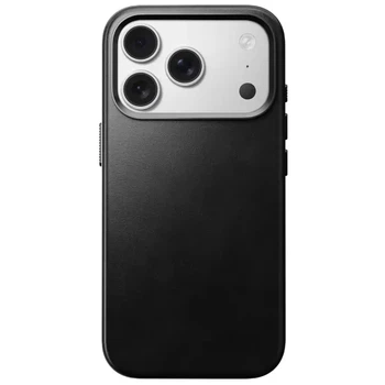 Кожаный чехол Nomad Traditional Horween Leather Case Black для iPhone 17 Pro (NM011963858)