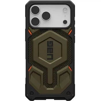 Противоударный чехол UAG Monarch Pro Kevlar Element Green для iPhone 17 Pro Max (11451411397B)