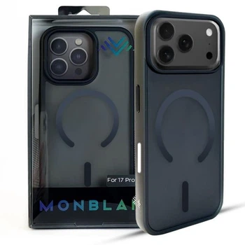 Чехол Monblan Magnetic Crystal Series Matte Black для iPhone 17 Pro