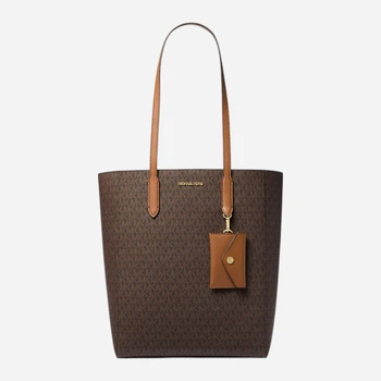 Сумка шоппер женская Michael Kors 35F4G2VT7B Коричневая (197853080508)