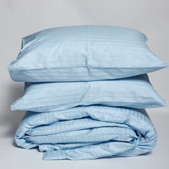 Постельный комплект Moon&Star (пододеяльник 200х220 + 2 наволочки 50х70) Satin Stripe Ocean Calm (MS-890000835)