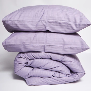 Постельный комплект Moon&Star (пододеяльник 220х240 + 2 наволочки 50х70) Satin Stripe Soft Lilac (MS-890000853)