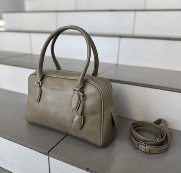 David Jones cумка женская оливковая на двух ручках