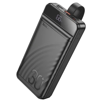 Повербанк портативний акумулятор Power bank Hoco J123B Element 22.5W 30000 mAh Black
