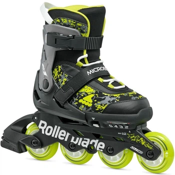 Раздвижные детские ролики Rollerblade Microblade SL 28-32 EU Black Lime