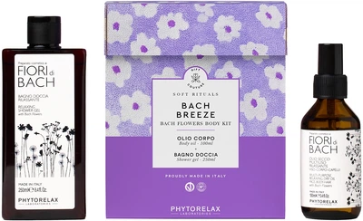 Набор Phytorelax Laboratories Soft Rituals Bach Flowers Цветы Баха Гель для душа 250 мл + Масло для тела, волос и лица 100 мл (8030976034992)