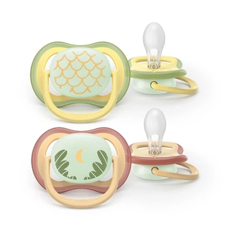 Пустышка PHILIPS Avent SCF376/27 Ultra Air Ночная, 0-6 мес (8720689042116)