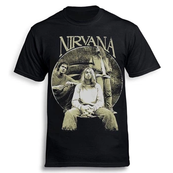 Футболка Talisman Nirvana (band) Черный XL (TSRW115)