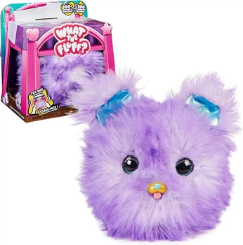 Інтерактивна іграшка пухнастий песик фіолетовий Fur Fluffs Interactive Pet Purrn Fluff Puppy Spin Master