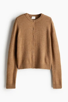 Жіночий кардиган H&M 210921-4 S(165/88) коричневий (2109210003)