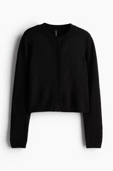 Жіночий кардиган H&M 211363-4 L(175/104) чорний (2113630005)