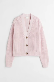 Жіночий кардиган H&M 207894-4 M(170/96) рожевий (2078940004)