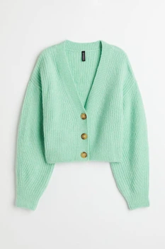 Жіночий кардиган H&M 207877-2 XS(160/80) зелений (2078770002)