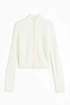 Жіночий кардиган H&M 209462-4 L(175/104) білий (2094620005)